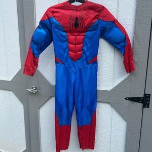 Kids Spiderman Superhero Costume - Red and Blue